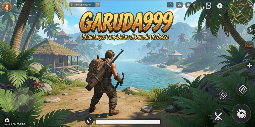 Tampilan gameplay <strong>GARUDA999</strong> yang menakjubkan di dunia Open World.