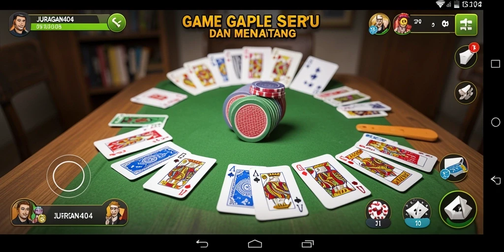 Tampilan gameplay seru dalam JURAGAN404 yang menarik perhatian.