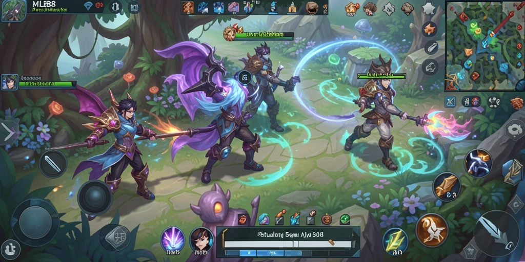 Tampilan menakjubkan dari gameplay <strong>MLBB8</strong> yang penuh petualangan.
