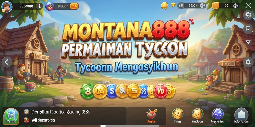Gameplay seru MONTANA88 dengan manajemen bisnis yang menarik.