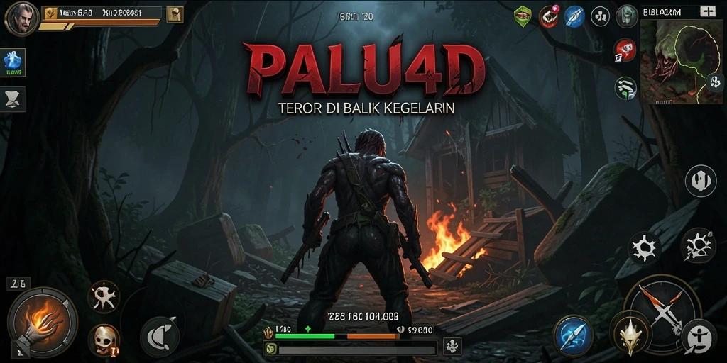 Gameplay menegangkan dan visual menakutkan dari PALU4D.