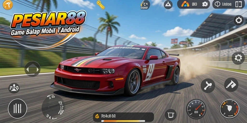 Tampilan gameplay PESIAR88 yang mendebarkan dan realistis.