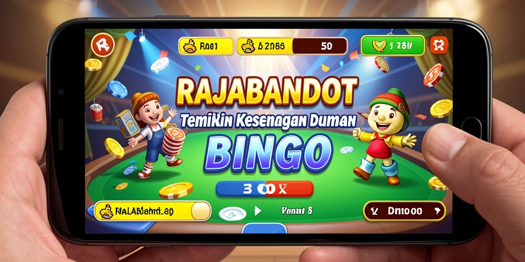 Tampilan gameplay seru dari RAJABANDOT yang menarik minat pemain Bingo.