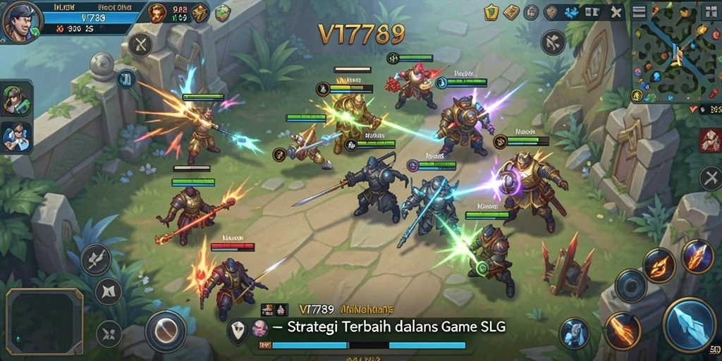 Tampilan gameplay menarik dari VT789 dengan elemen strategi yang mendalam.
